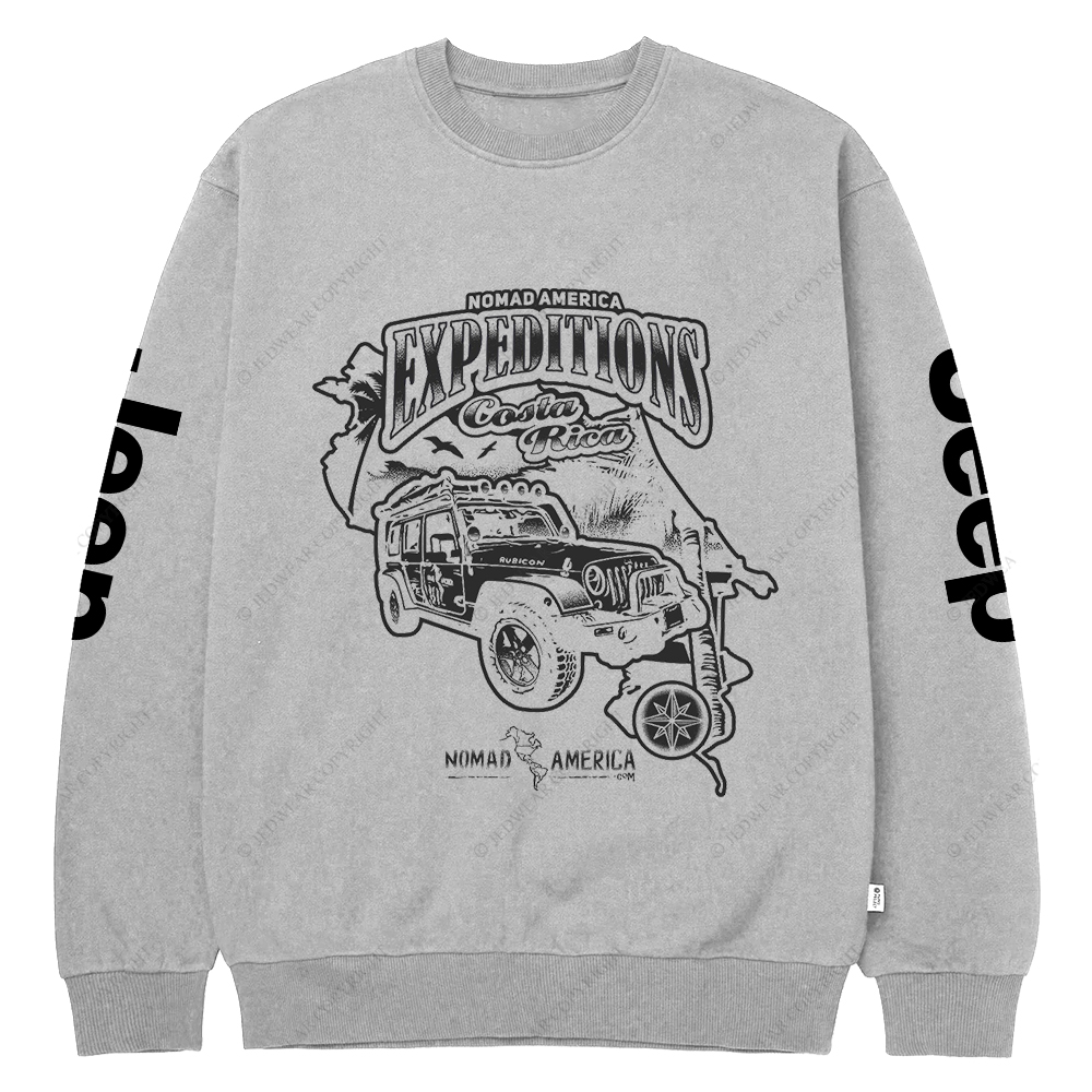 Nomad America Expeditions Costa Rica Jp Crew Neck Sweatshirt
