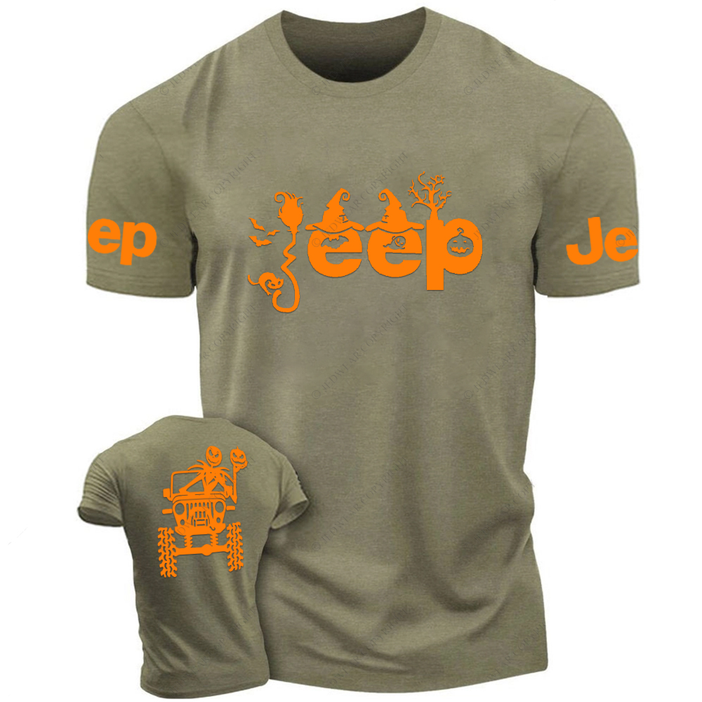 Pumpkin Halloween Skull Jp T-Shirt