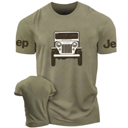 Willys Colored Pencil Drawing Jp T-Shirt