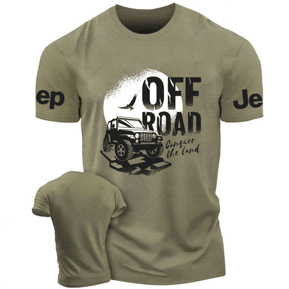 Vintage Off-Road Conquer The Land With C121 Road Truck Jp T-Shirt