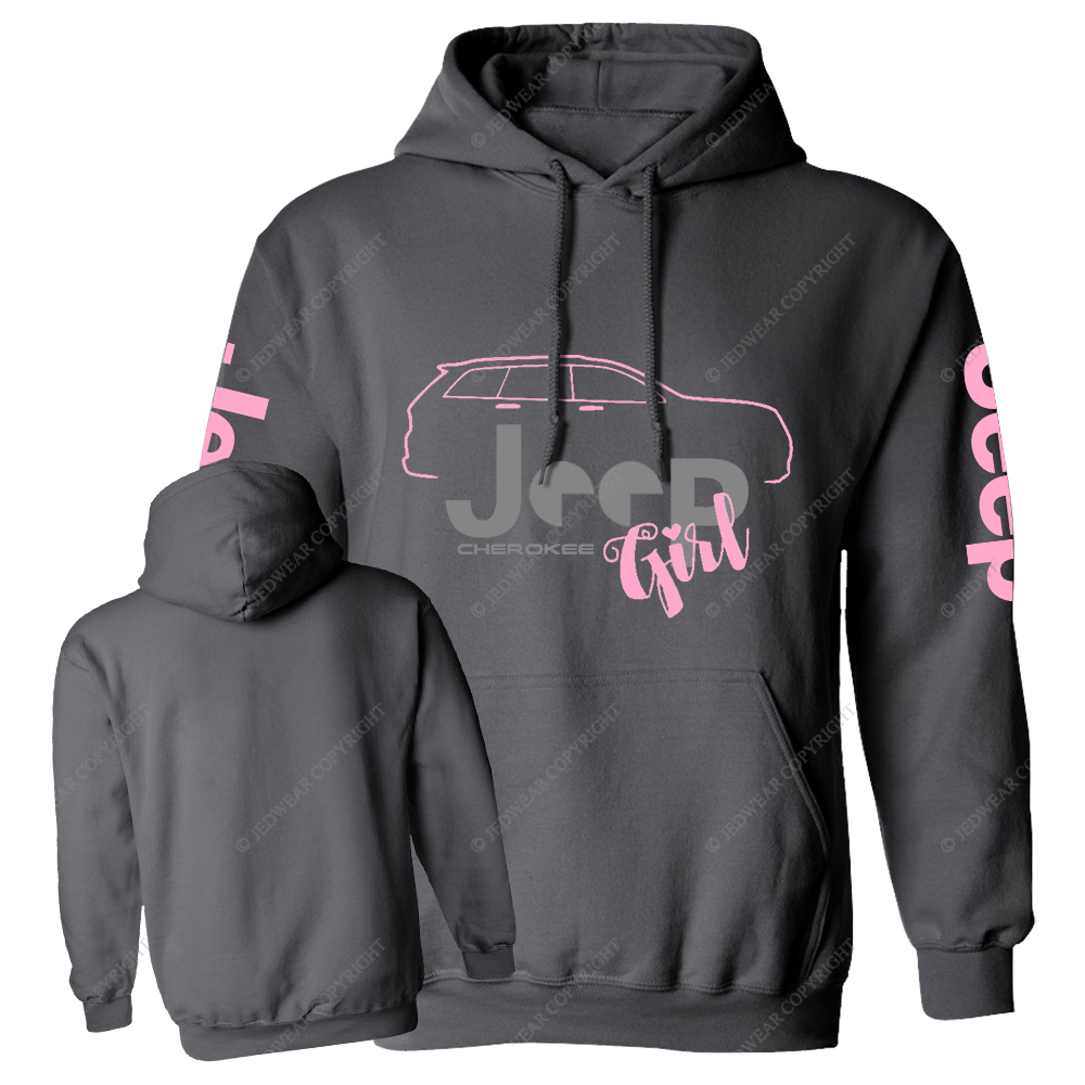 Pink Cherokee Girl Jp Casual Hoodie