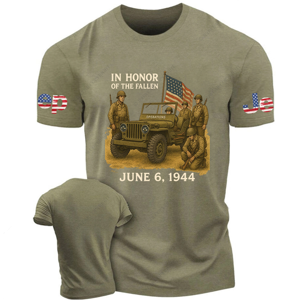 In Honor Of The Fallen June 6 1944 Jp T-Shirt