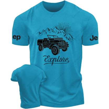 Explore Sun Mountains Hand Painted  JP T-Shirt