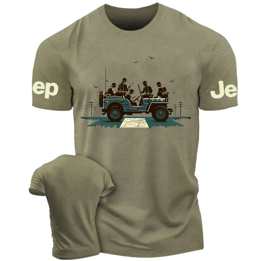 Retro Military Soldiers Jp T-Shirt