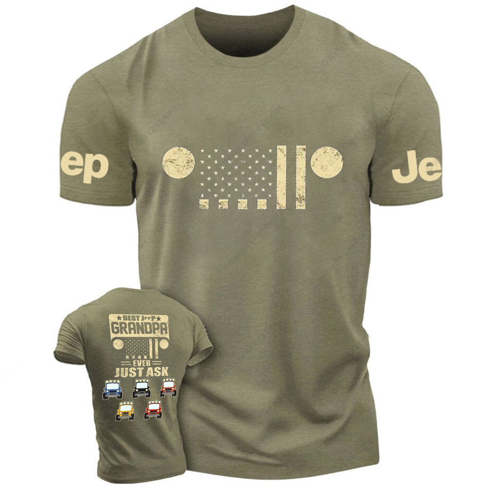 Best Car Grandpa Ever Just Ask Jp T-Shirt