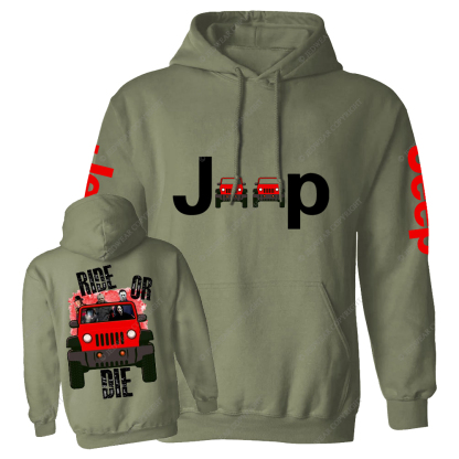 Ride Or Die Halloween Jp Casual Hoodie