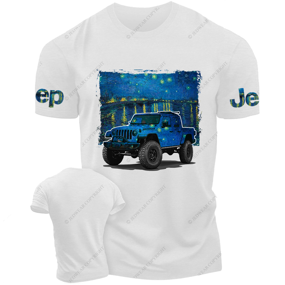 Starry Night over the Rhone By Van Gogh Canvas Jp T-Shirt