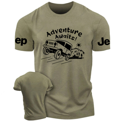 Adventure Awaits Outdoor Scenery Jp T-Shirt