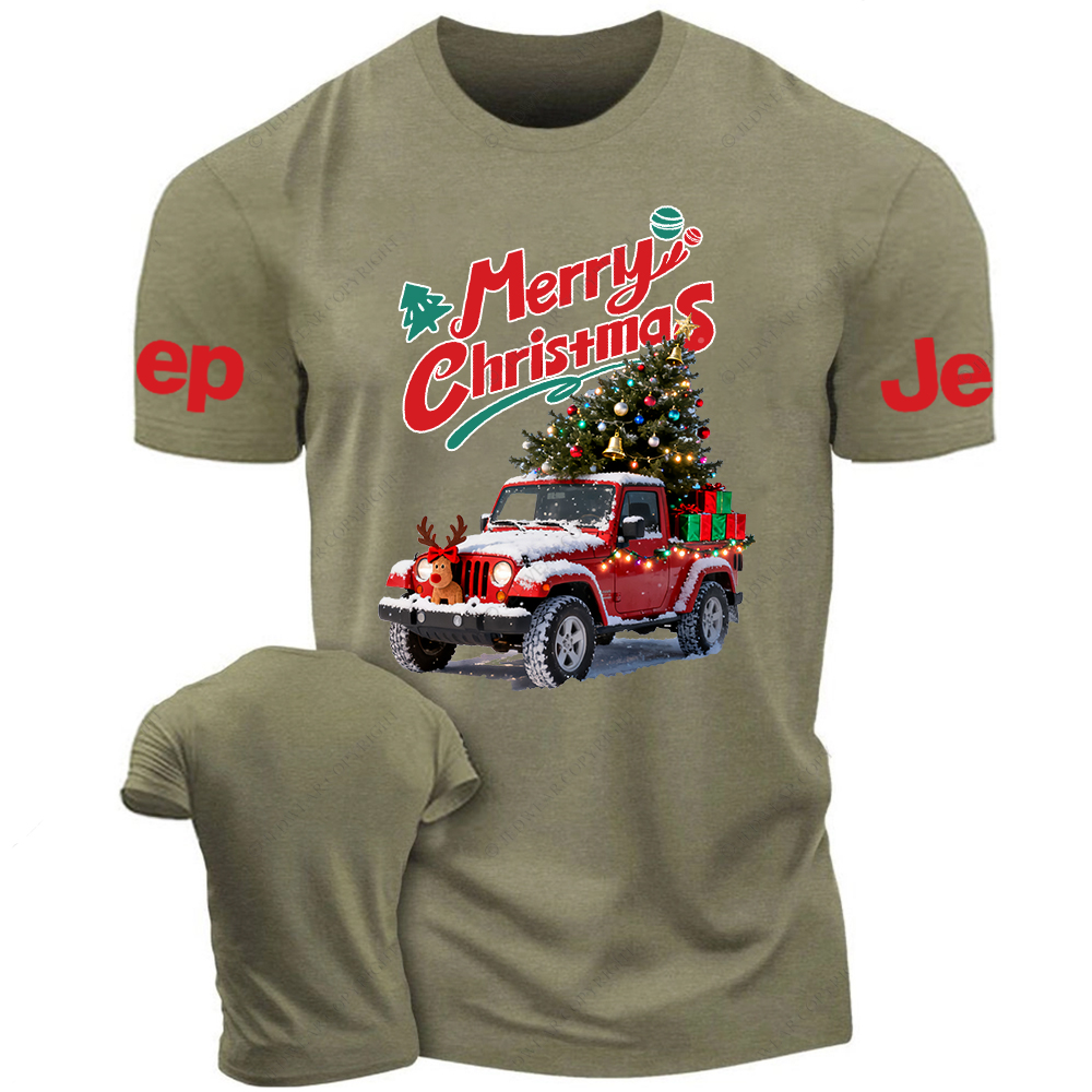 Merry Christmas Elk Gladiator Jp T-Shirt