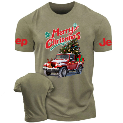 Merry Christmas Elk Gladiator Jp T-Shirt