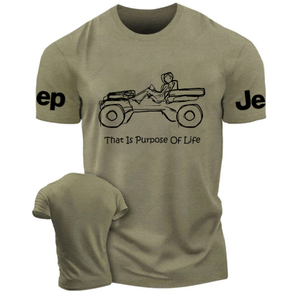 That Is Purpose Of Life Colorful Hand-Painted Jp T-Shirt