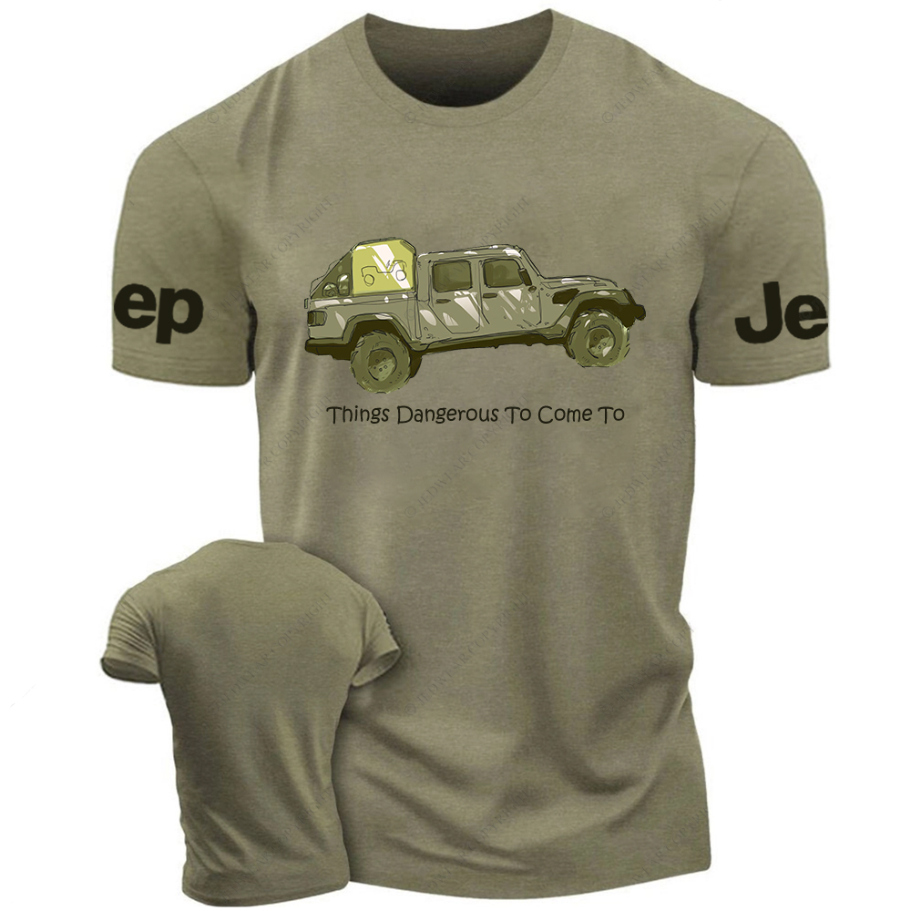 Things Dangerous To Come To Colorful Hand-Painted Jp T-Shirt