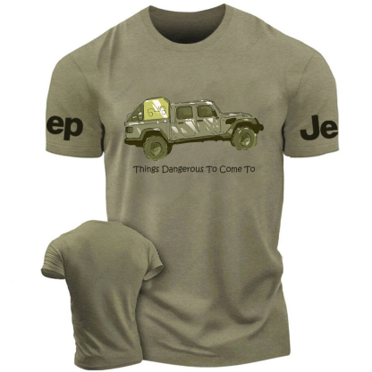 Things Dangerous To Come To Colorful Hand-Painted Jp T-Shirt