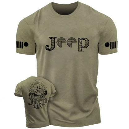 Car Life Compass Black And White Sketch Jp T-Shirt