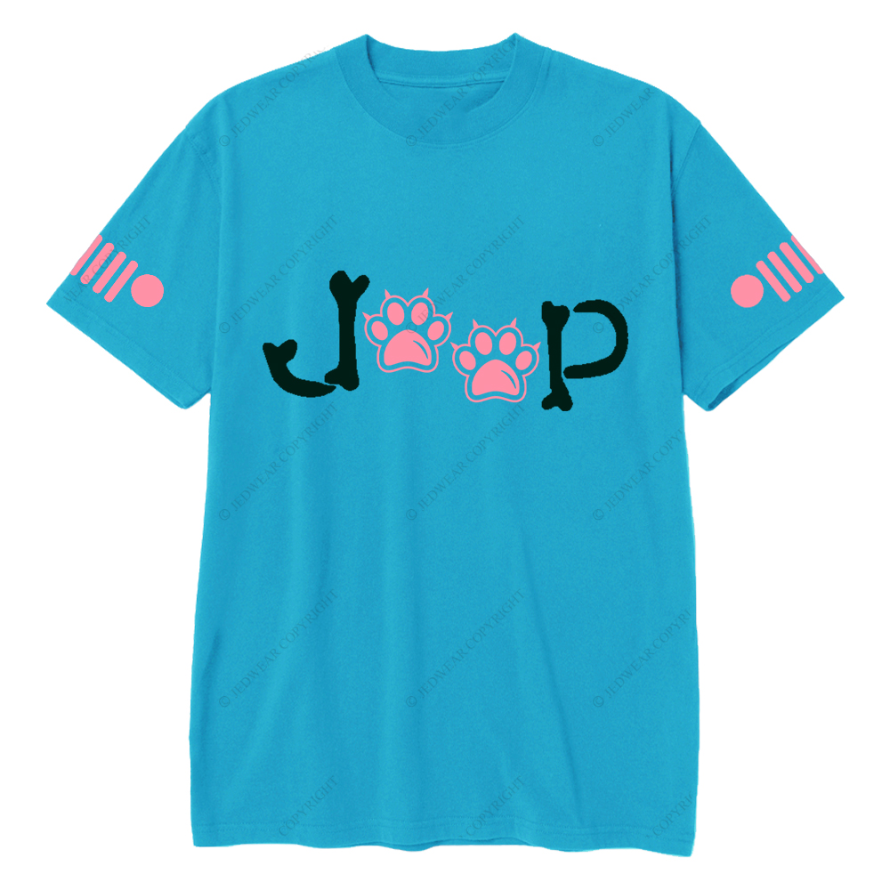Pink Cat Paw Jp T-Shirt
