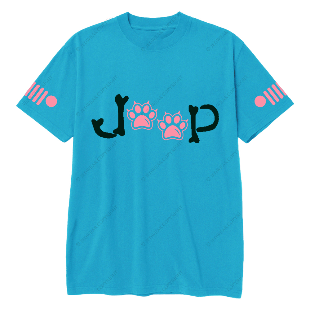 Pink Cat Paw Jp T-Shirt