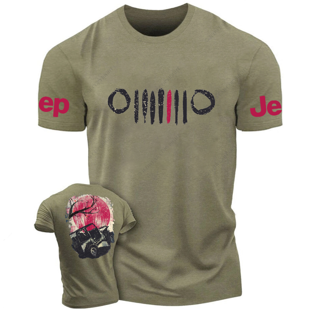 Off-Road Dirty Trails Difficult Routes Rivers And Streams Ink Jp T-Shirt