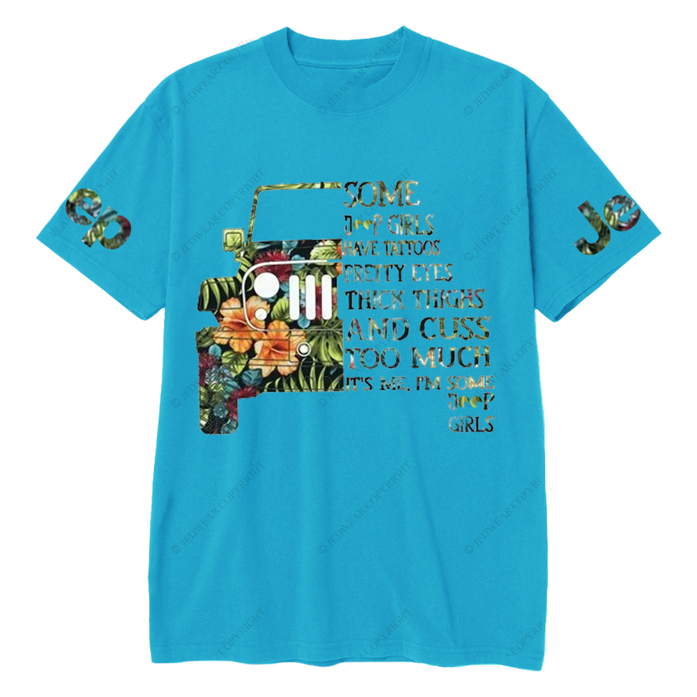 Some Girls Have Tattoos Pretty Eyes Jp T-Shirt