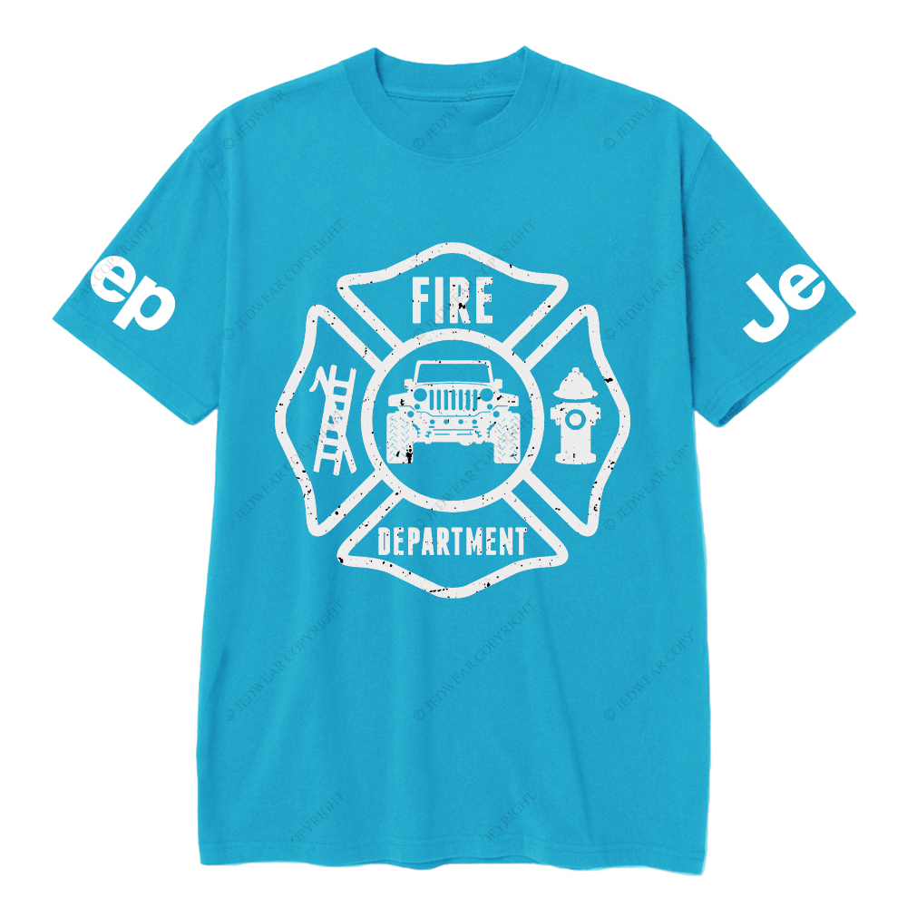 Fire Department  Fire Ladder Fire Hydrant  Jp T-Shirt