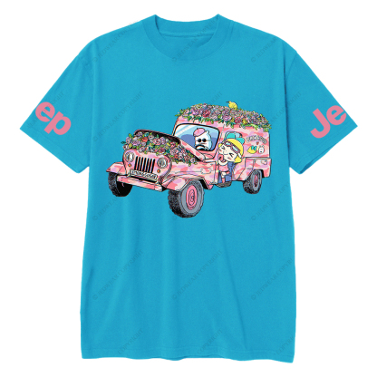 Lemon Sugar Cartoon Flower Funny Jp T-Shirt