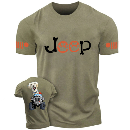 Colorful Funny Pets Cartoon Dog Jp T-Shirt