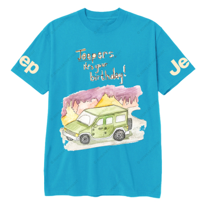 Funny Off-Road Cartoon It's Your Birthday Jp T-Shirt