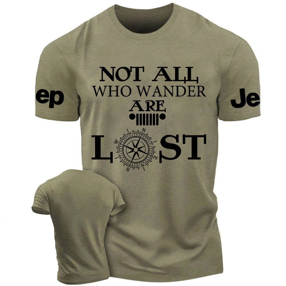 Not All Who Wander Are Lost Jp T-Shirt
