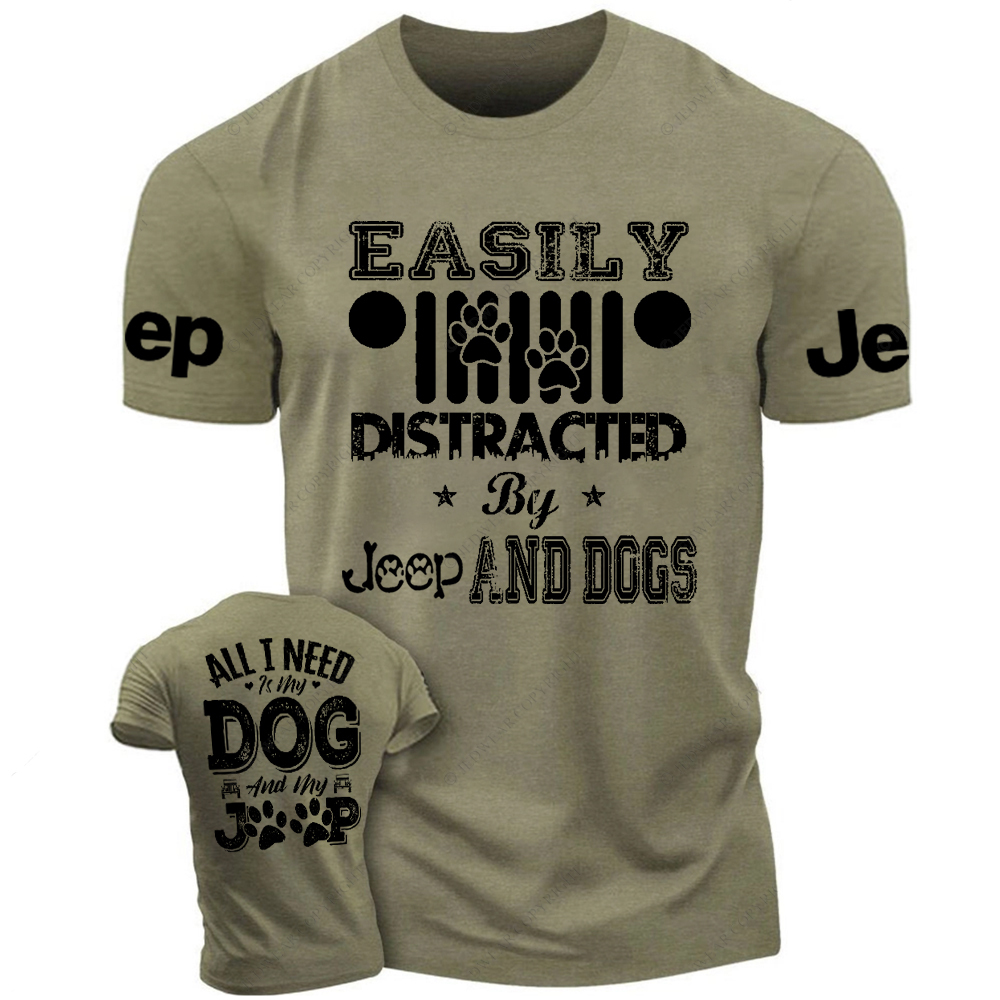 All I Need Is My Dog And My Car Jp T-Shirt
