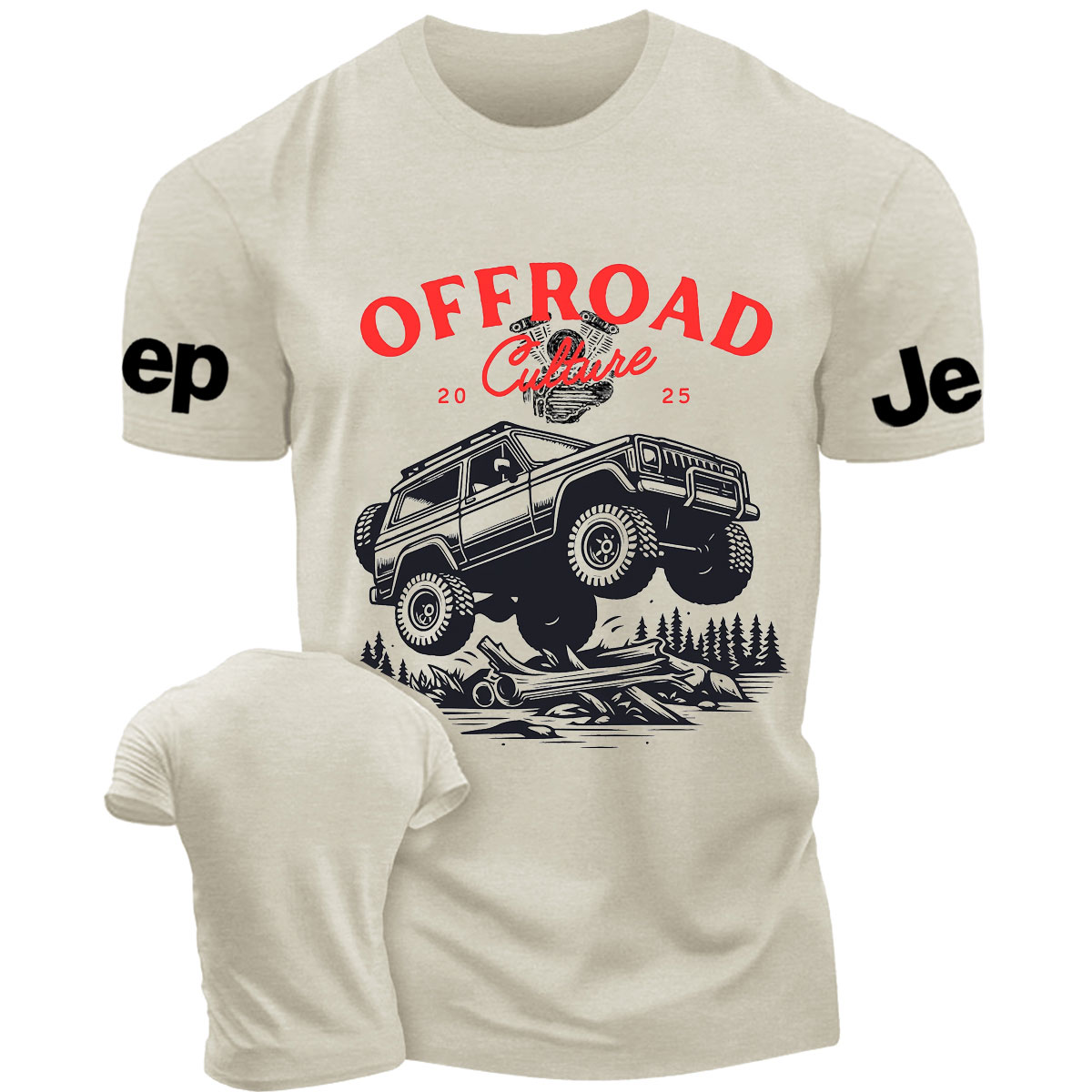 Classic Offroad Culture Jp Printed T-Shirt