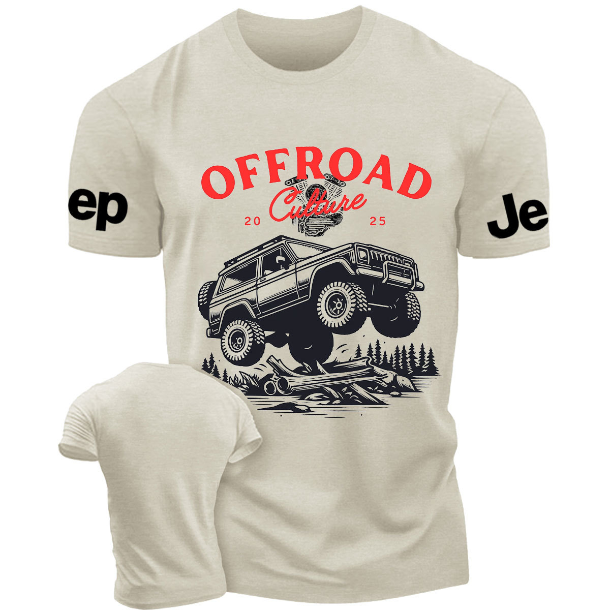 Classic Offroad Culture Jp Printed T-Shirt