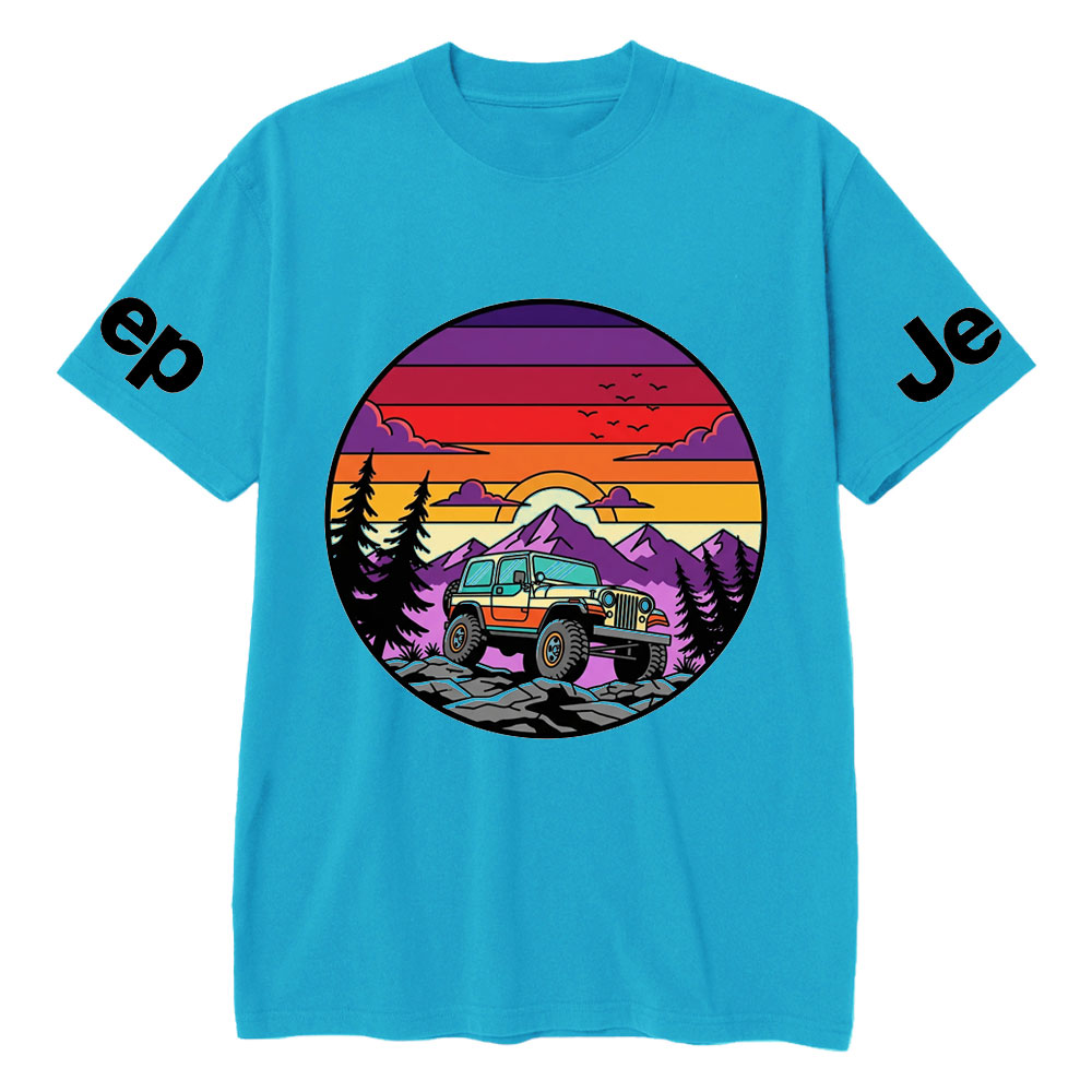 Vibrant Rugged Offroad Printed Jp T-Shirt