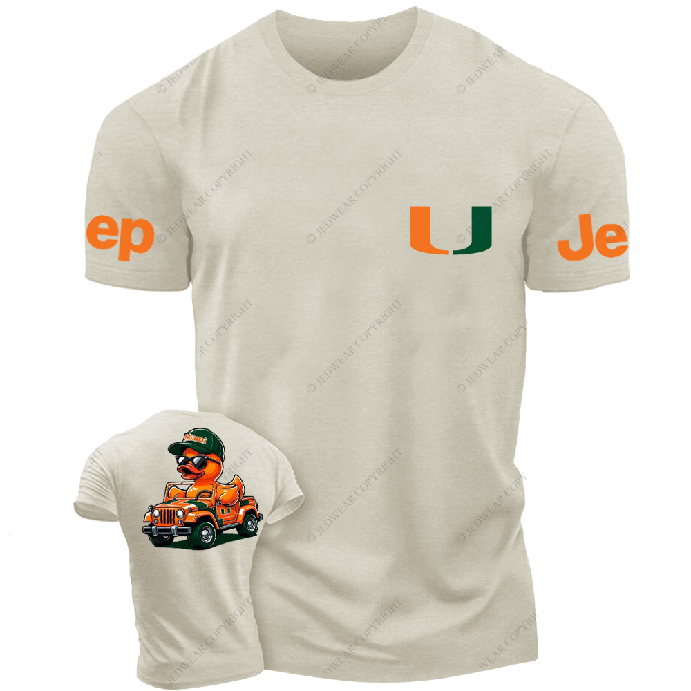 University of Miami Duck Jp T-Shirt