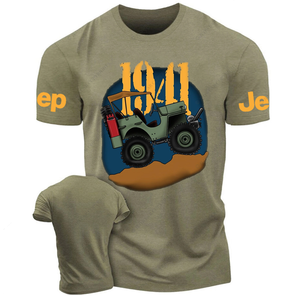 Cartoon 1941 Off-Road Vehicle Jp T-Shirt