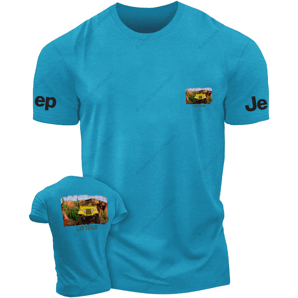 Hawaii Las Vegas Cactus Desert Quad JP T-Shirt