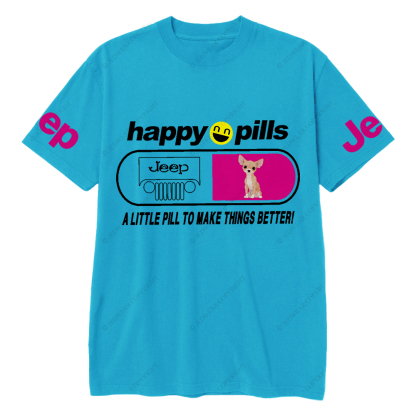 Pet Happy Pills A Little Pill To Make Things Better Jp T-Shirt