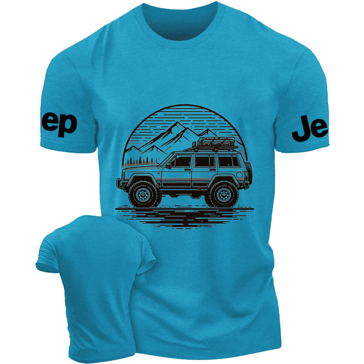 Jp Cherokee XJ 4 Liter Printed T-Shirt