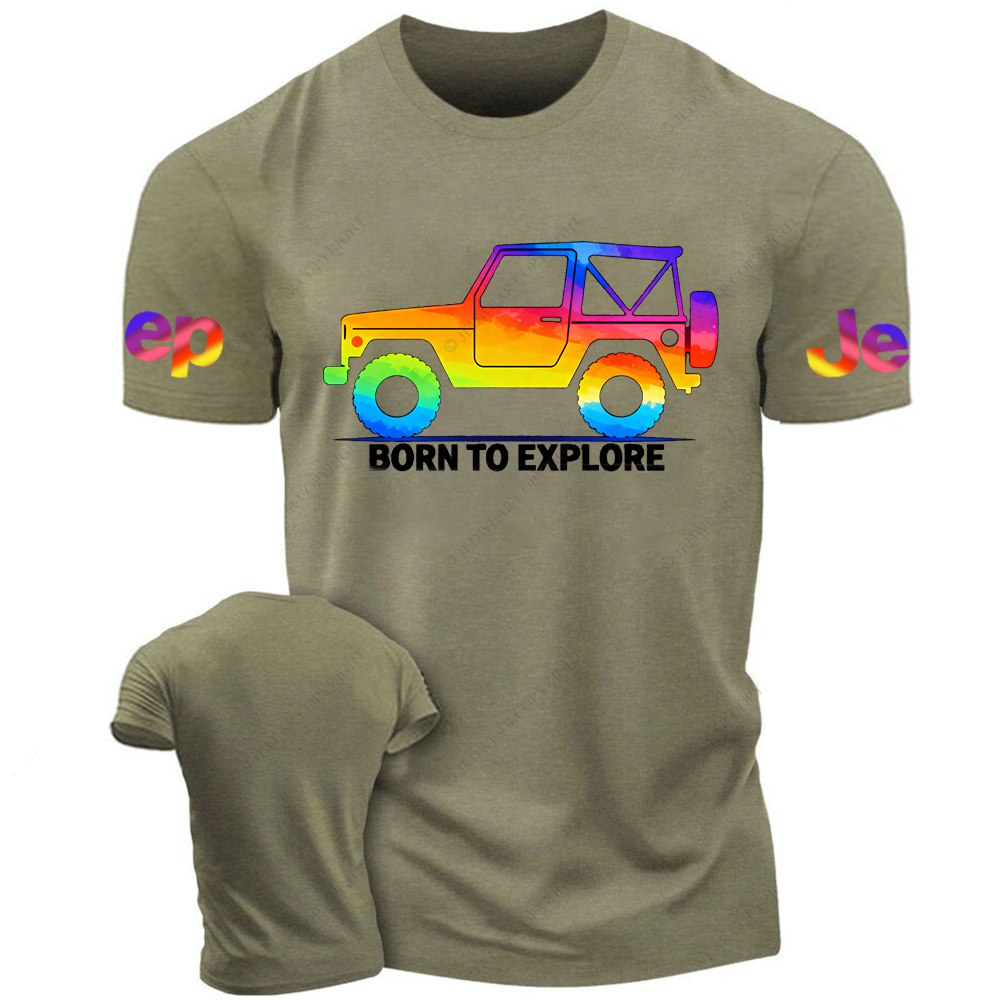 Born To Explore Jp T-Shirt