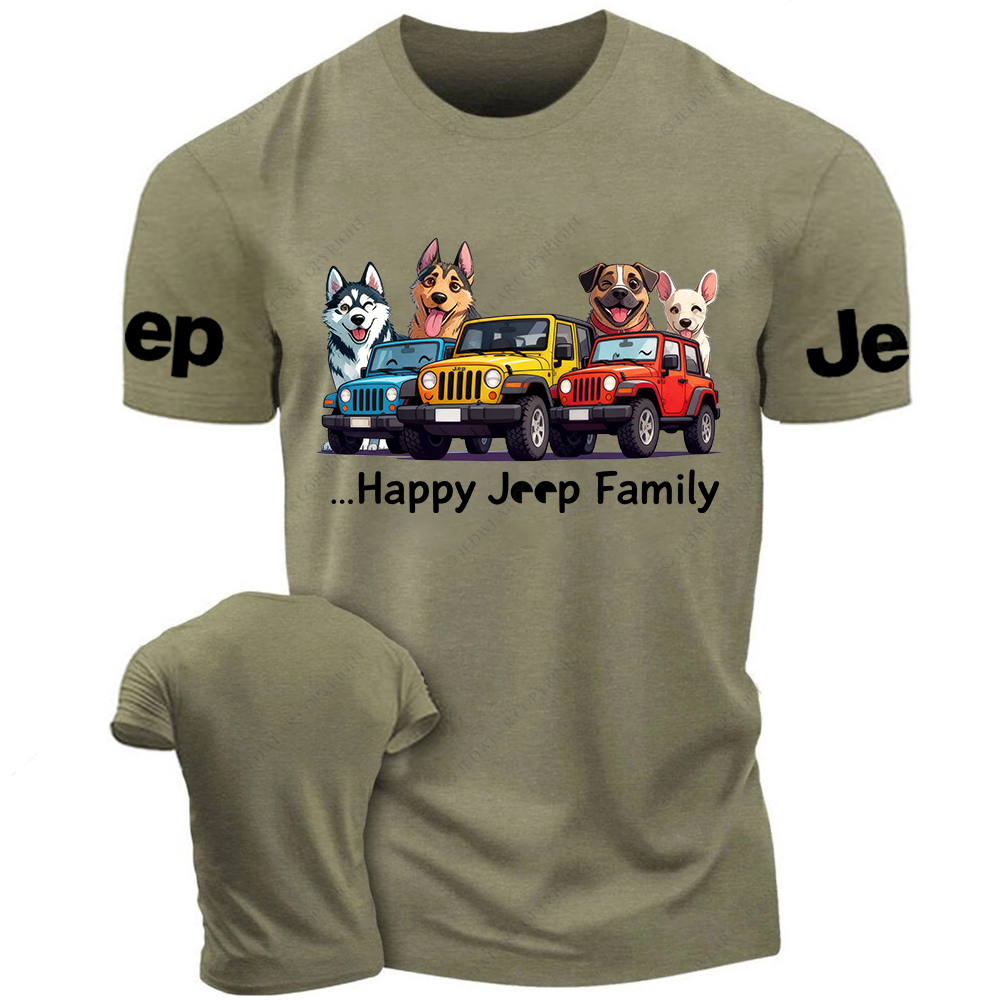 Pets Love Happy Dogs Family Jp T-Shirt