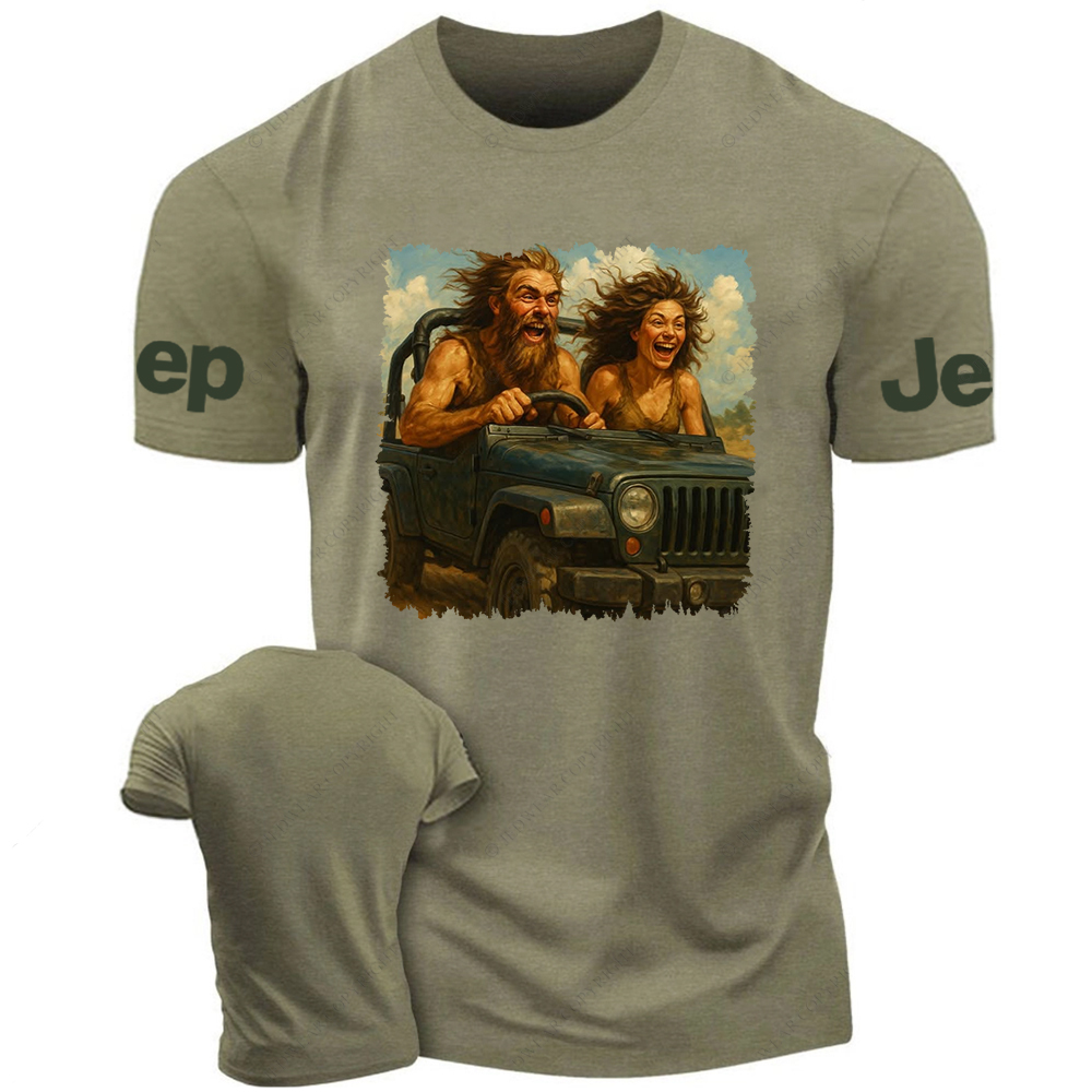 Primitive Humans Adventure Jp T-Shirt