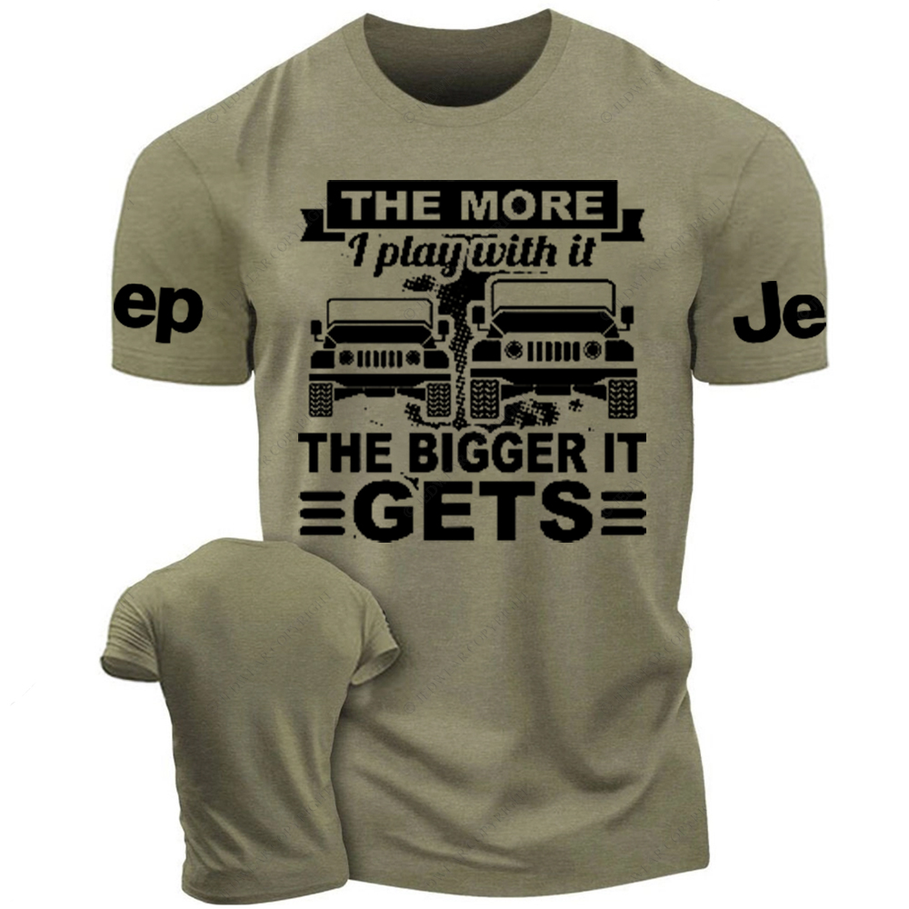 The More I Play With It The Bigger I Get Jp T-Shirt