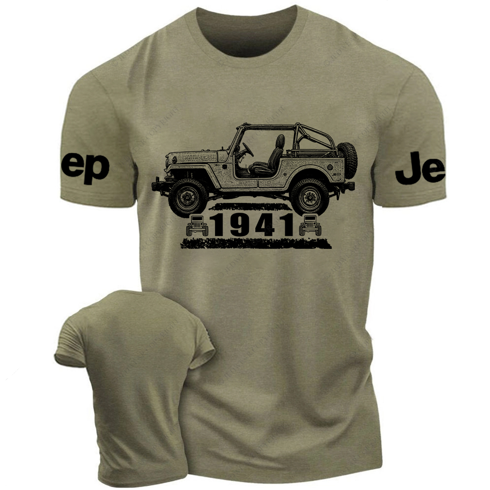 Vintage Style Off-Road Adventure Vehicle Since 1941 Jp T-Shirt