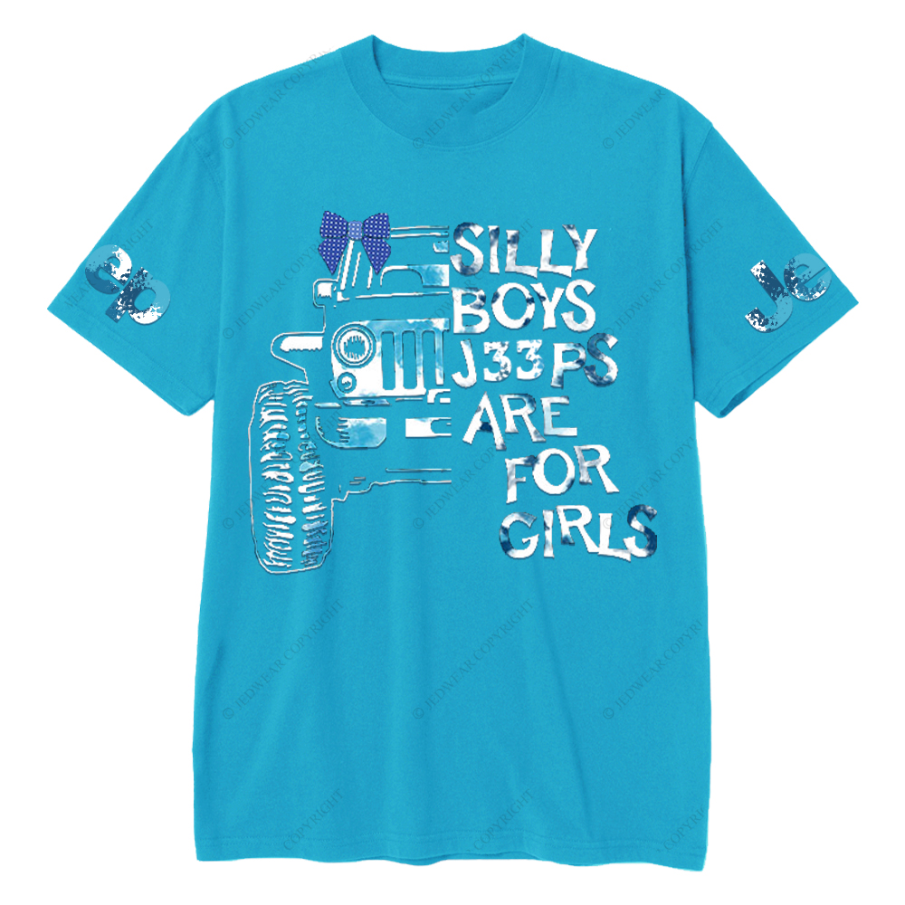 Silly Boys Cars Are For Girls Jp T-Shirt