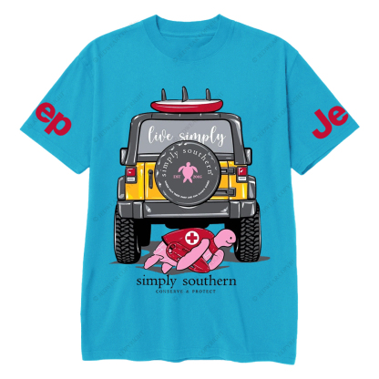  Simply Southern Turtle Tracker Lifeguard Patrol  Rider Jp T-Shirt