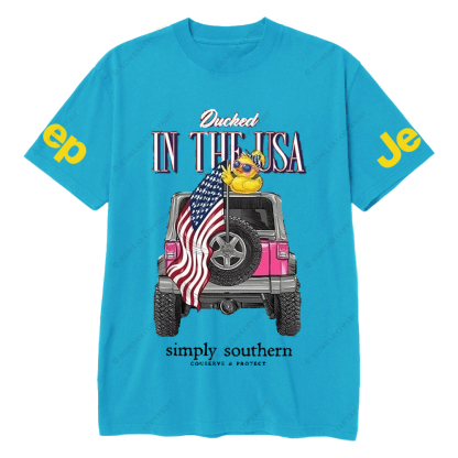 Simply Southern Rubber Duck Ducked Jp T-Shirt