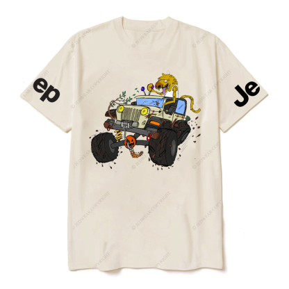Wolf Is Driving Branches Mud Spots JP T-Shirt