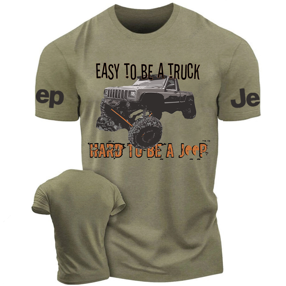 Easy To Be A Truck Hard To Be A Car Jp T-Shirt 