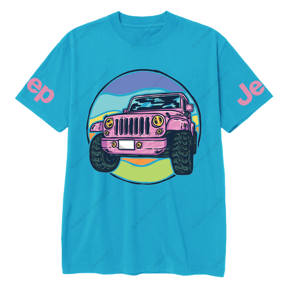 Pink Off-Road Adventure Vehicle Jp T-Shirt