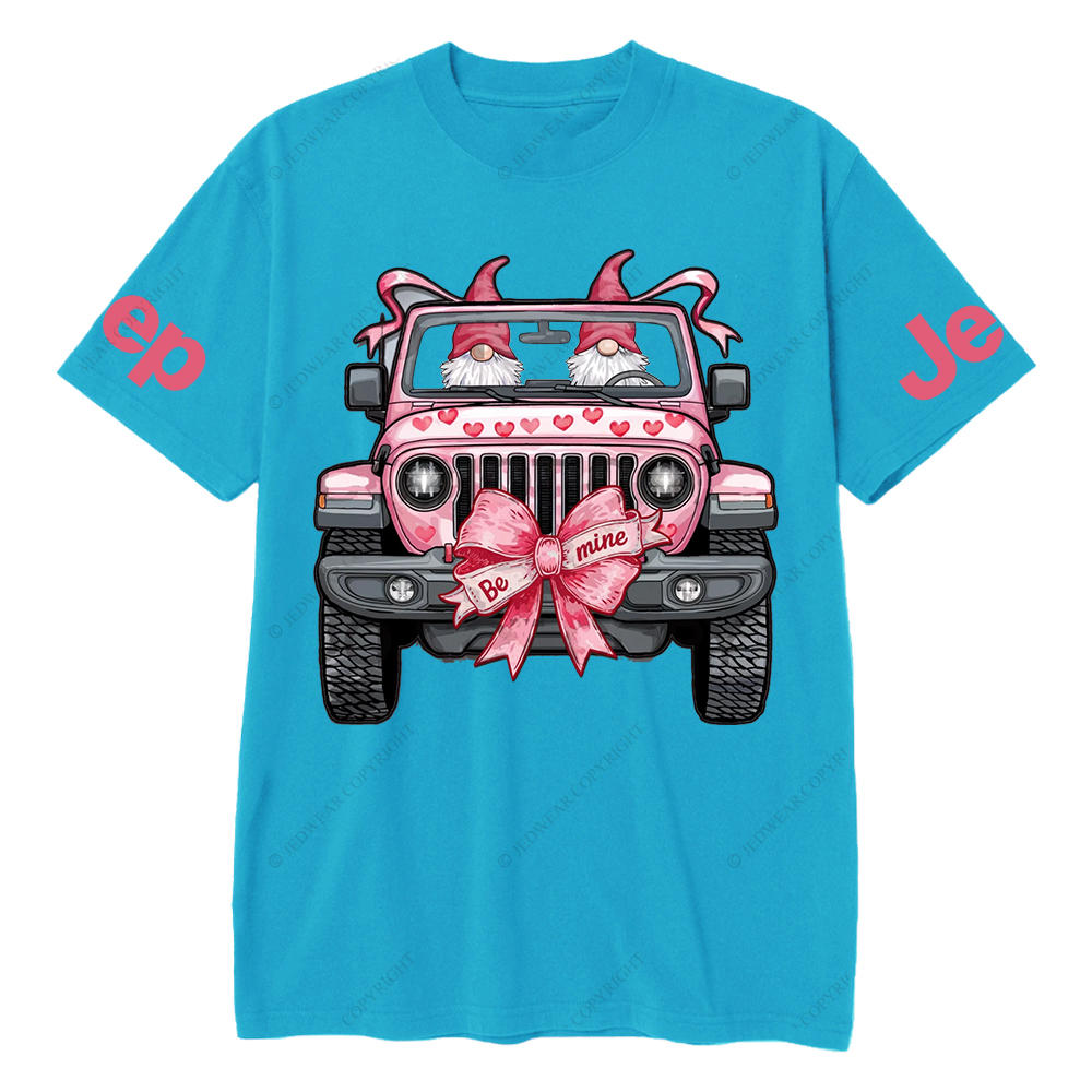Valentine Gnomes Pink Car Jp T-Shirt