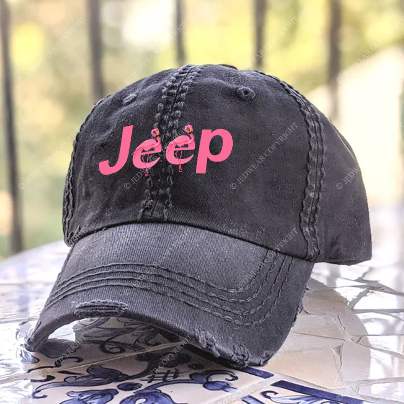 Pink Swan Flamingo Jp Baseball Cap