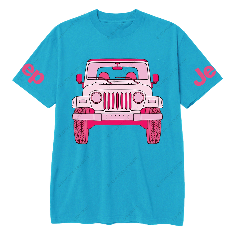 Off-Road Adventure Pink Vehicle Jp T-Shirt
